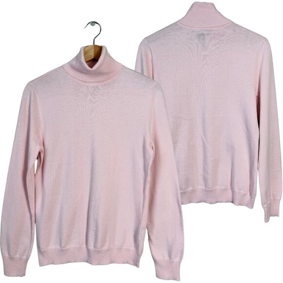 NWOT Lauren Ralph Lauren Knit Turtleneck Sweater Pullover Women's Small Pink - Picture 1 of 12